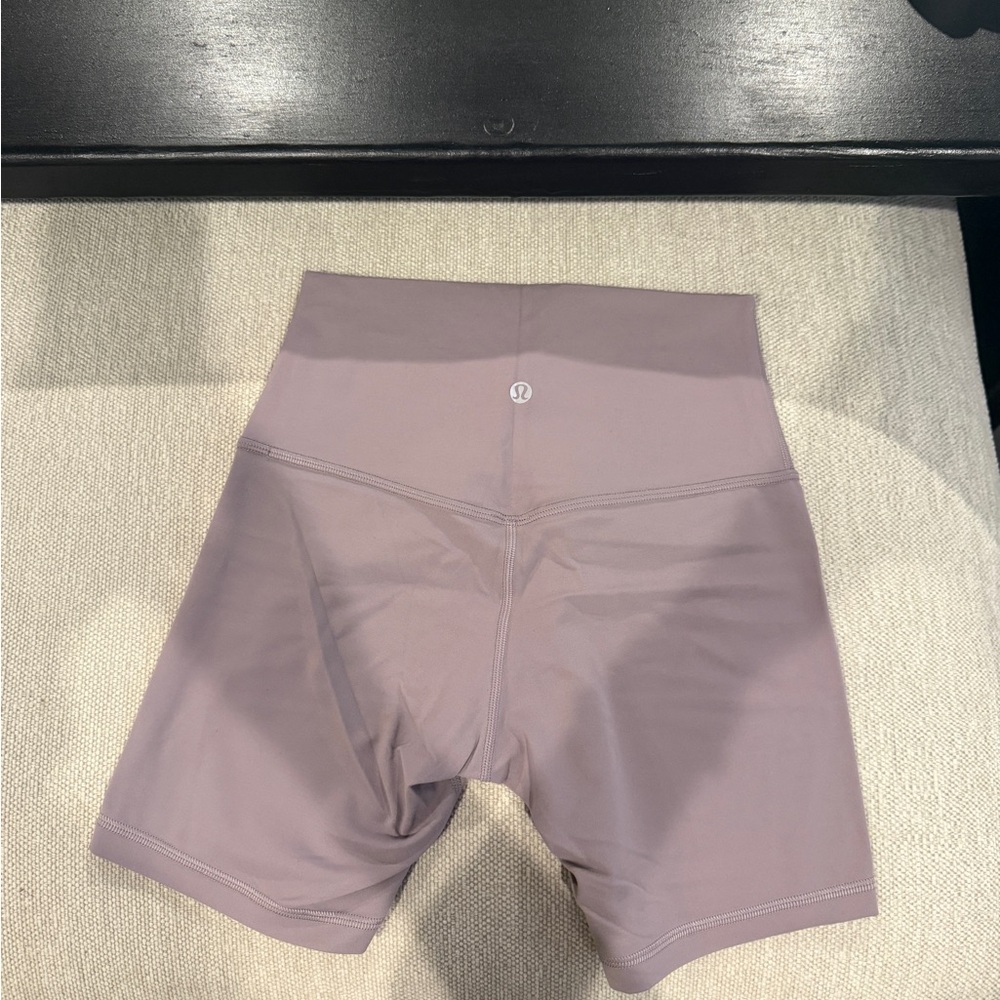 lululemon athletica Women's High-Rise Purple Bike Shorts - 6 inch